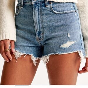 Abercrombie High Rise Mom Shorts Bundle